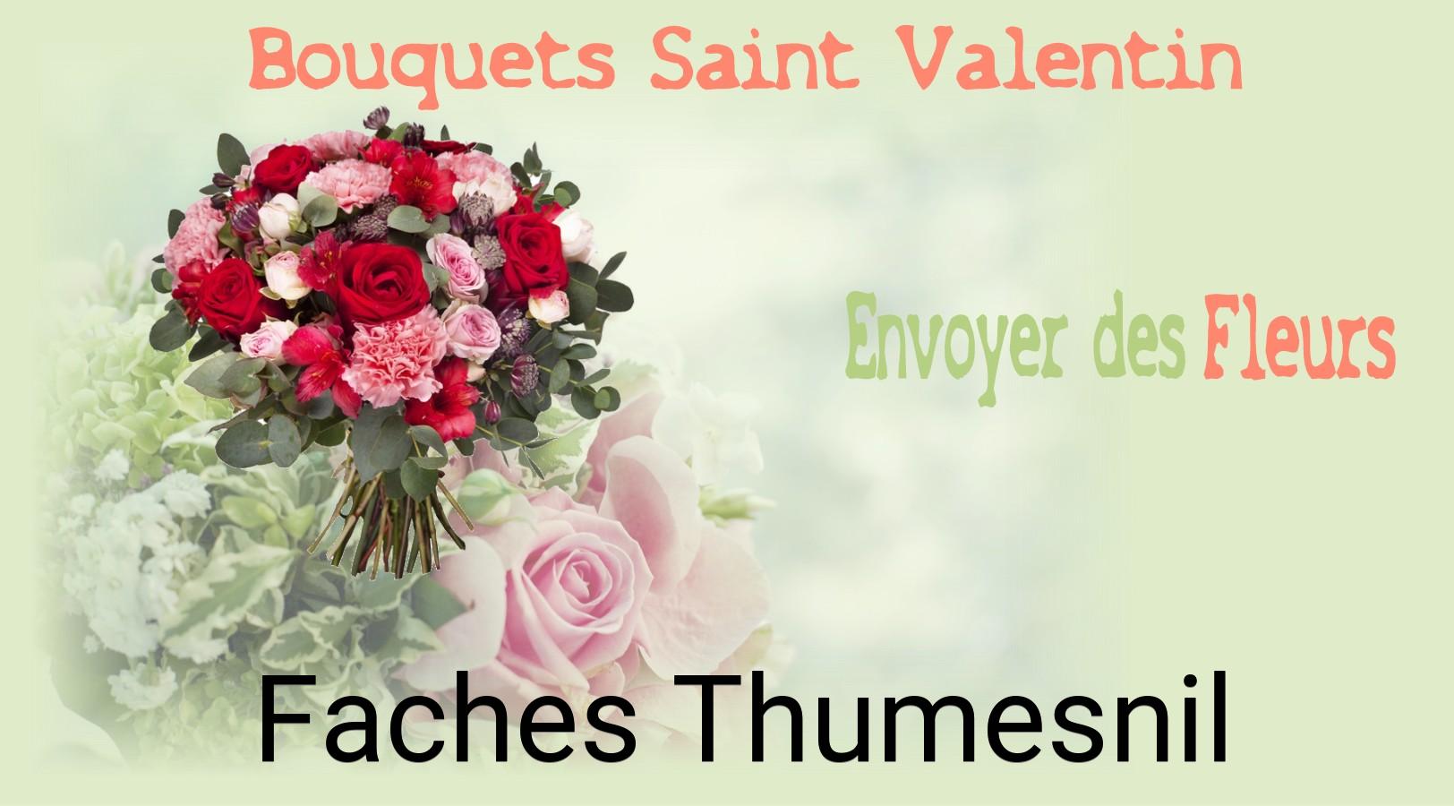 Roses de Saint-Valentin livrées à Faches-Thumesnil